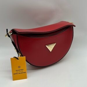 1698- Valentino By Mario Valentino Genuine Leather Made In Italy NWT